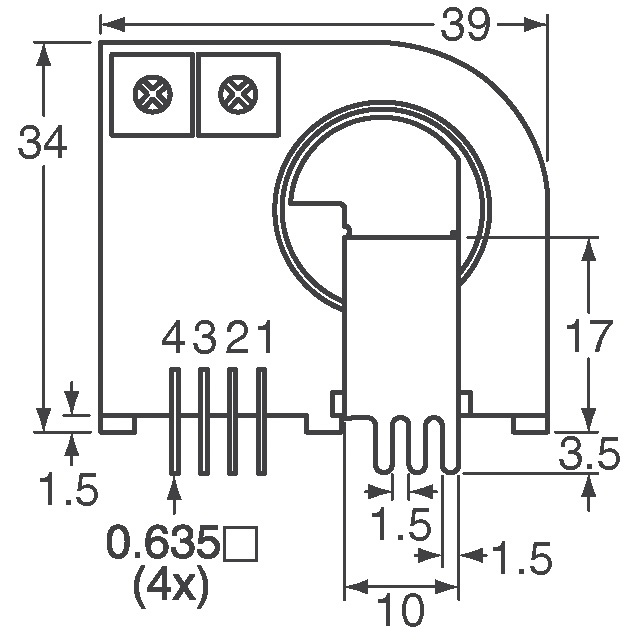 HTB 100-TP LEM USA Inc.  Stromsensoren